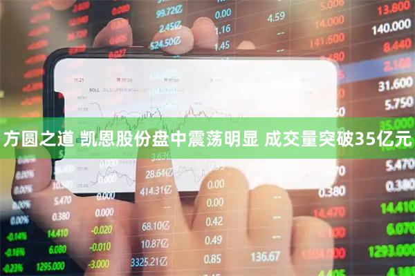 方圆之道 凯恩股份盘中震荡明显 成交量突破35亿元
