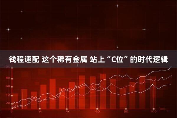 钱程速配 这个稀有金属 站上“C位”的时代逻辑